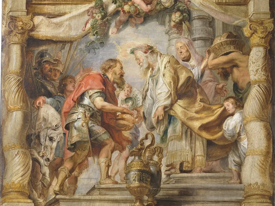El Encuentro de Abraham y Melquisedec