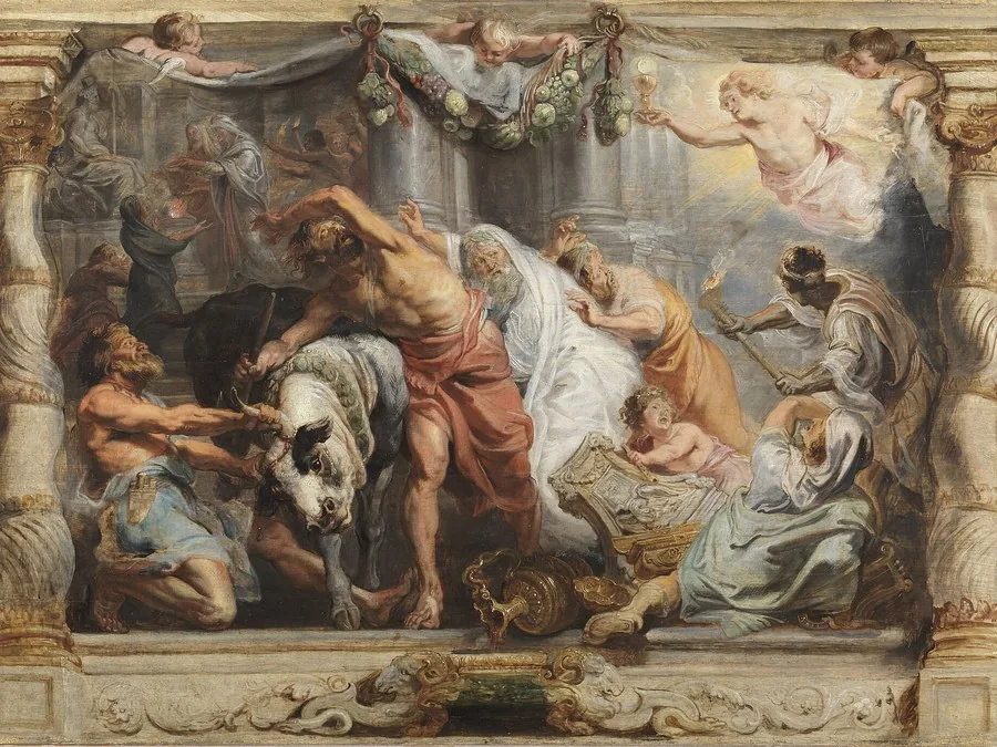 El Triunfo de la Eucaristía sobre el Paganismo
